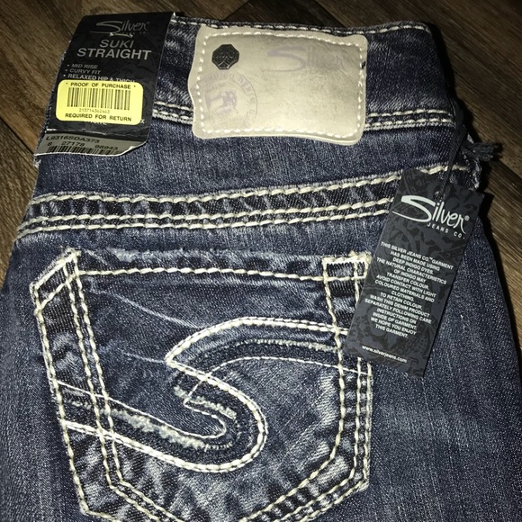 Silver jeans. Brand new with tags!!! - Picture 2 of 3